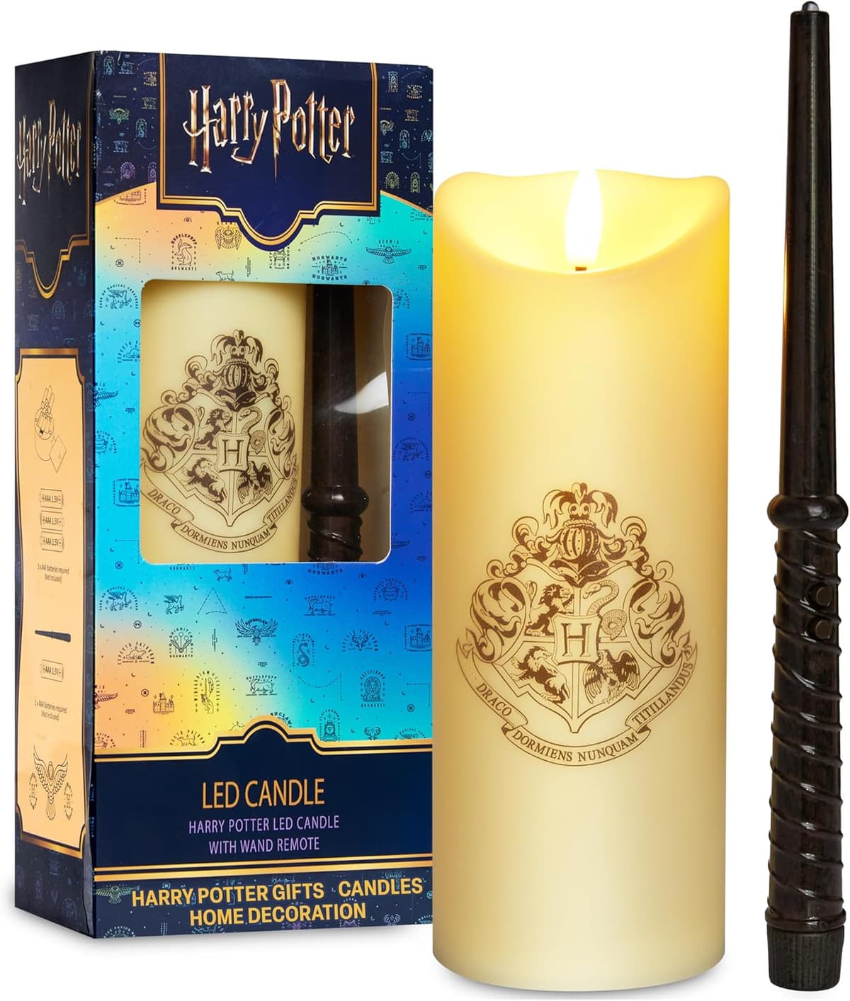 Harry Potter LED Kerze Mit Zauberstab Fernbedienung – Bild 1