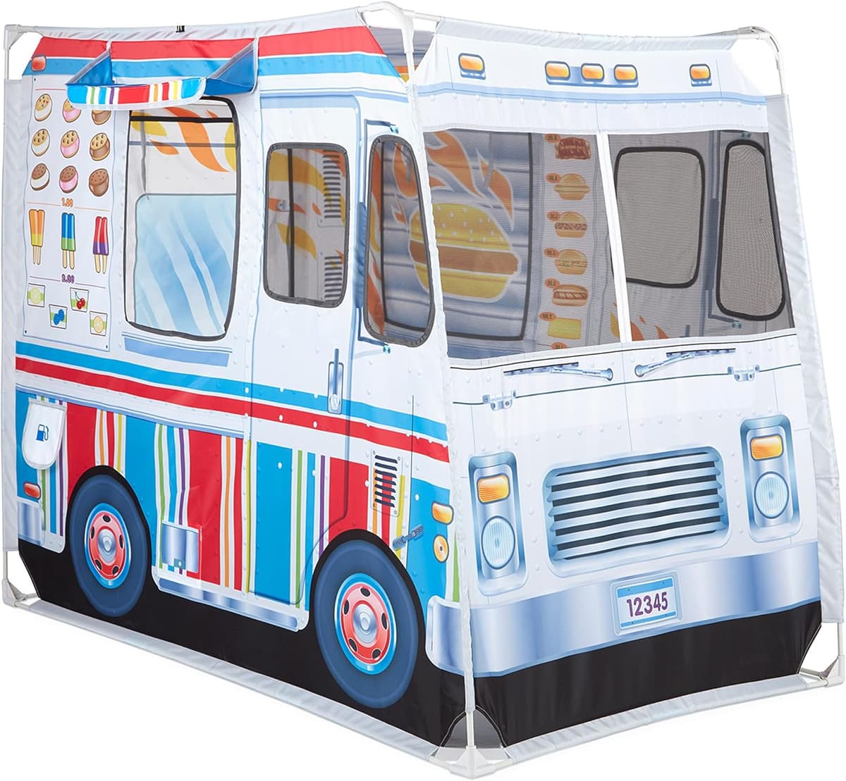 Melissa & Doug Lebensmittel LKW Spielzeug Zelt – Bild 1