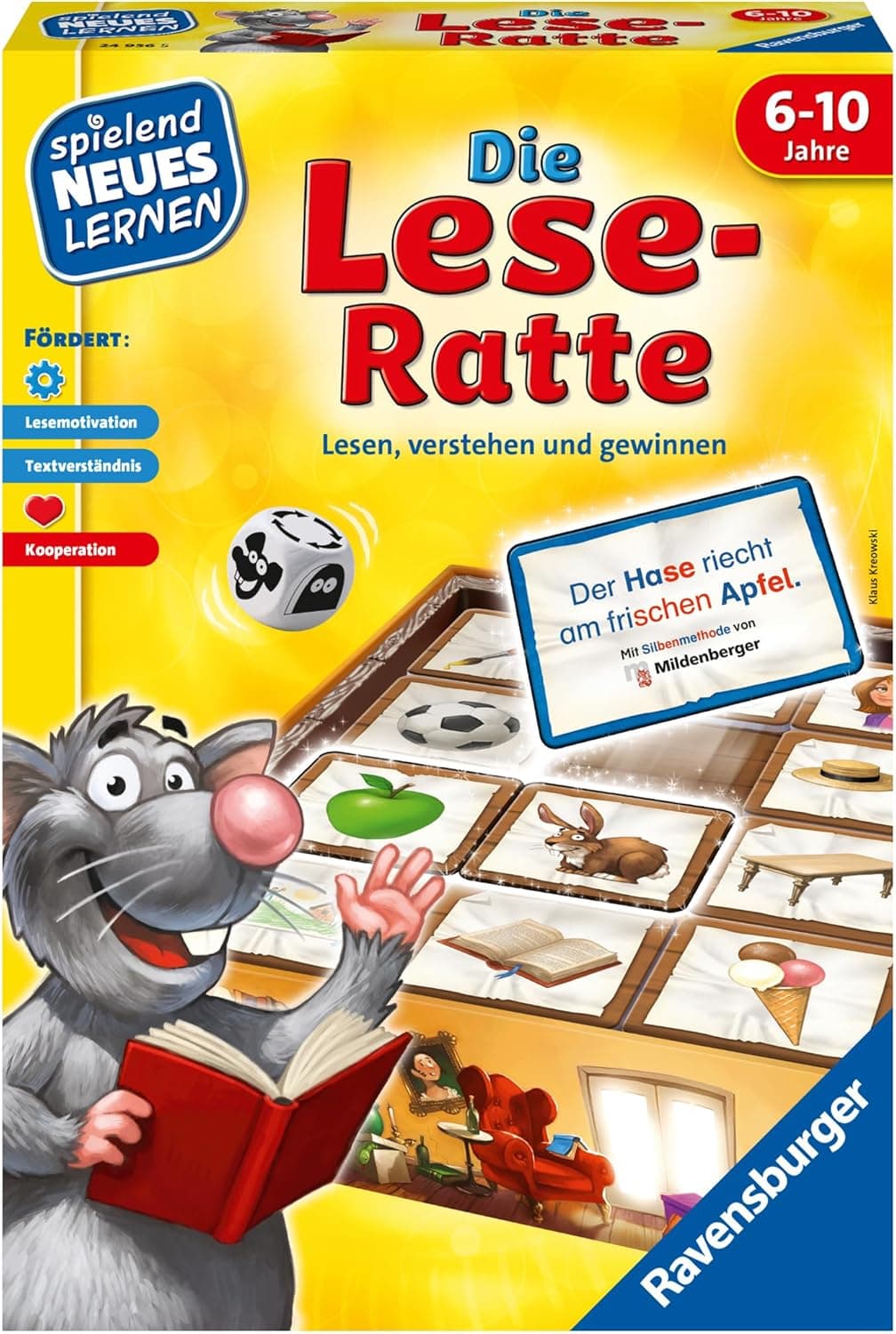 Ravensburger - Die Lese-Ratte - Spielen und Lernen für Kinder – Bild 1