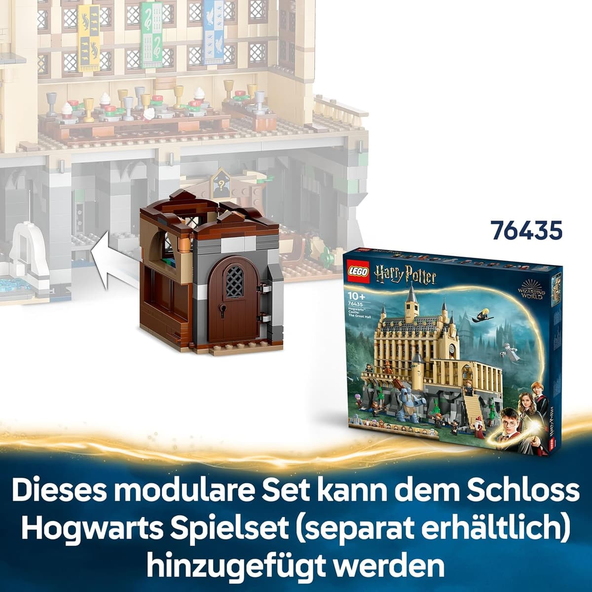 LEGO Harry Potter Schloss Hogwarts: Zauberkunstunterricht, Set mit 3 Minifiguren – Bild 5