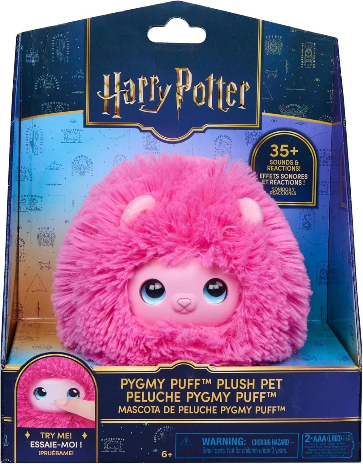 Wizarding World – Minimuff, interaktives Plüschtier mit über 35 Geräuschen und Reaktionen – Bild 1