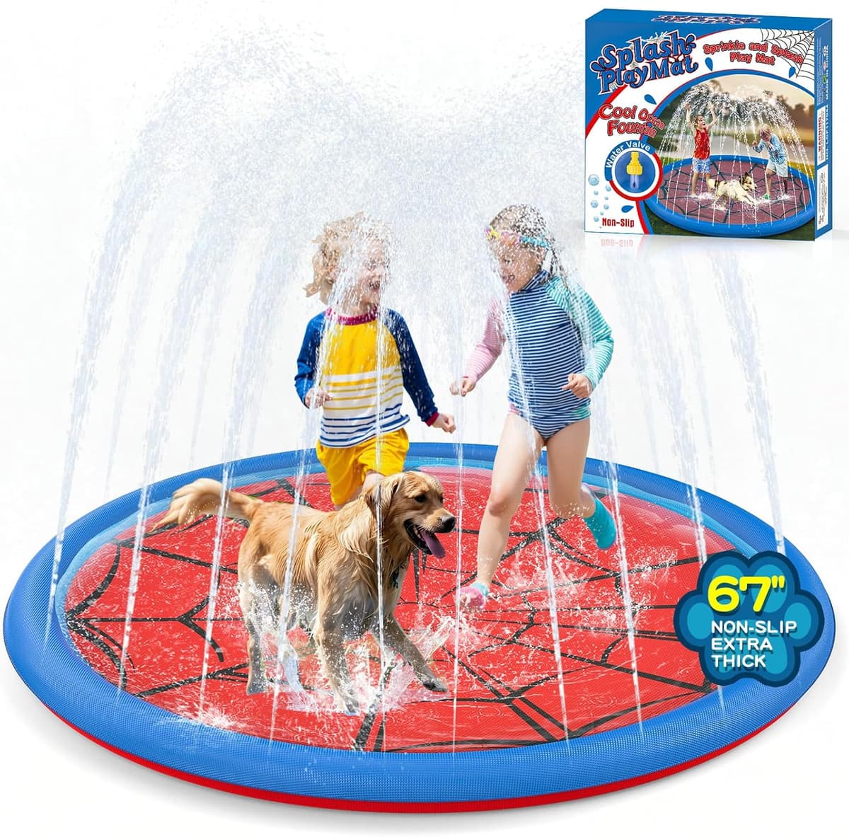 Outdoor-Sprinkler für Kinder, Wasser-Sommer-Spielzeug – Bild 1