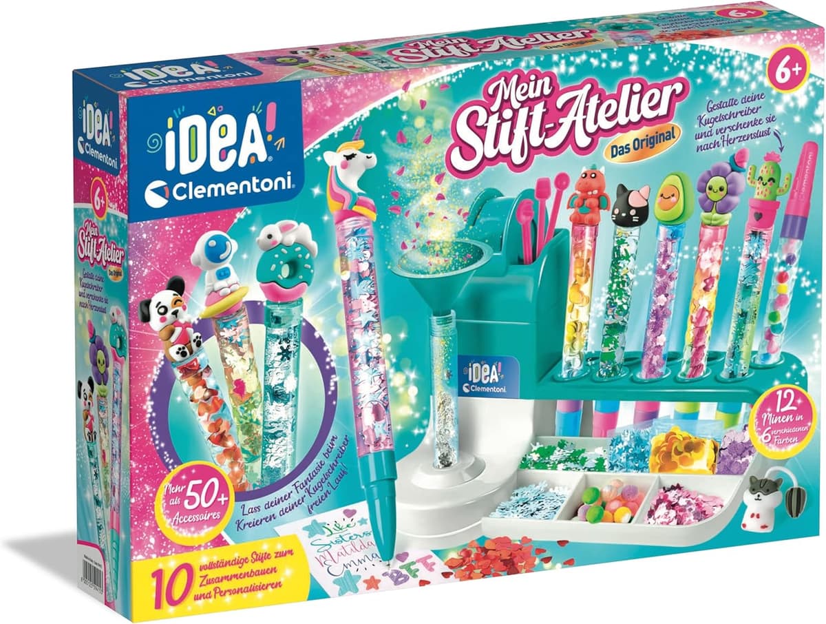 Clementoni Idea Stift-Atelier mit über 50 Accessoires – Bild 1