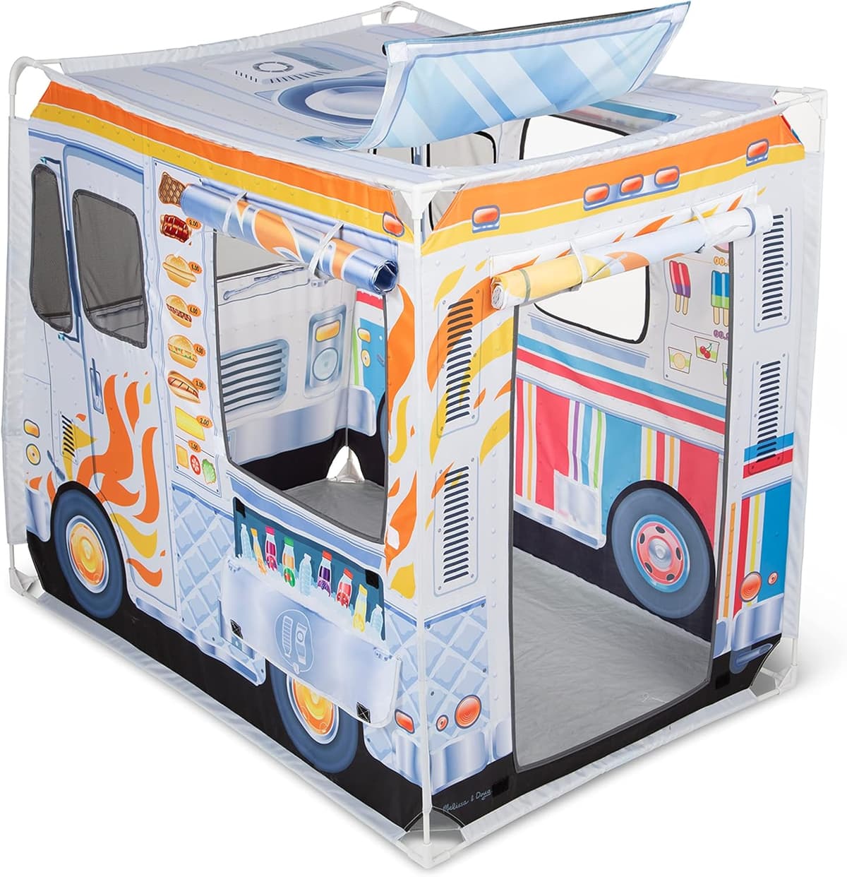 Melissa & Doug Lebensmittel LKW Spielzeug Zelt – Bild 3