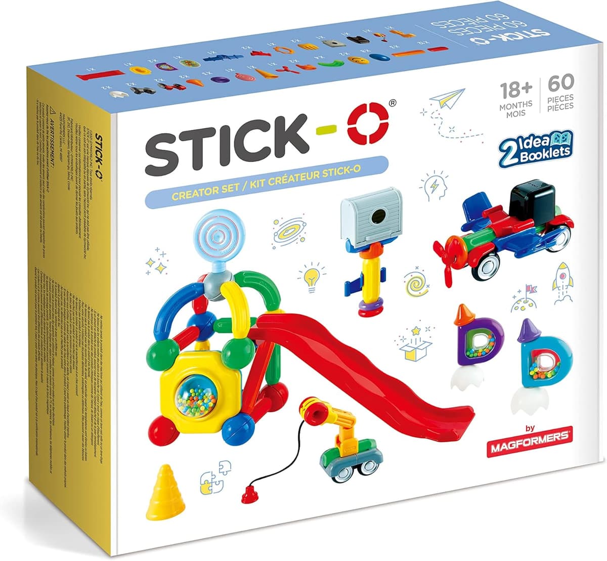 Stick-O magnetische Bausteine für Kinder ab 1 Jahre – Bild 1