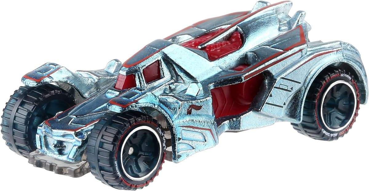 Hot Wheels Arkham Batmobil mit NFC-Chip zum Scannen iD App – Bild 1