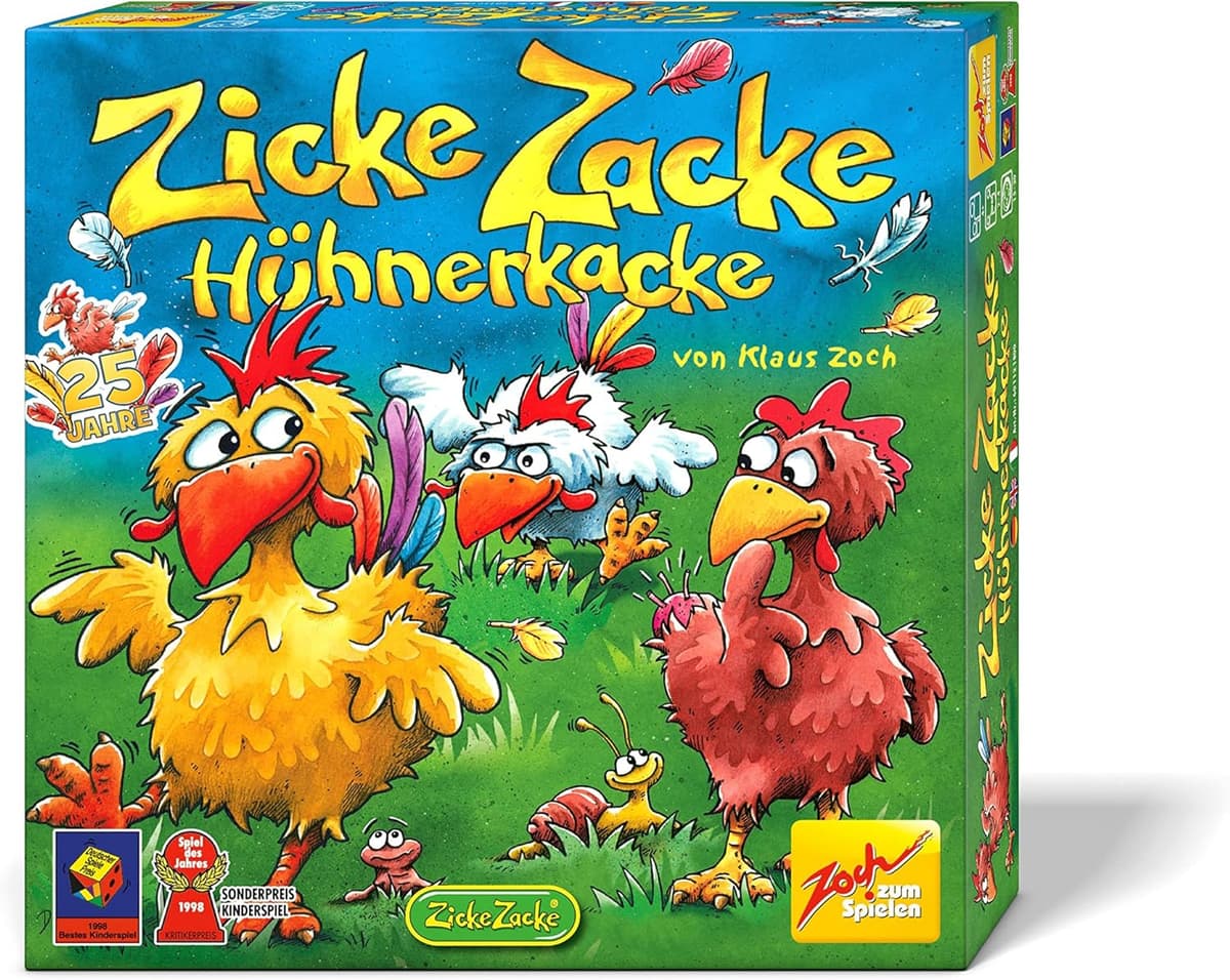 Zoch Zicke Zacke Hühnerkacke – das rasante Gedächtnisrennen – Bild 1