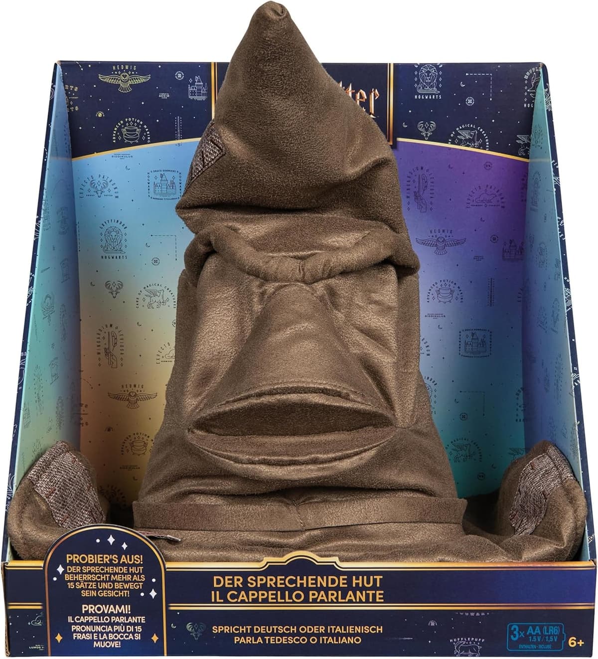 Harry Potter - Interaktiver Sprechender Hut mit Sound – Bild 1