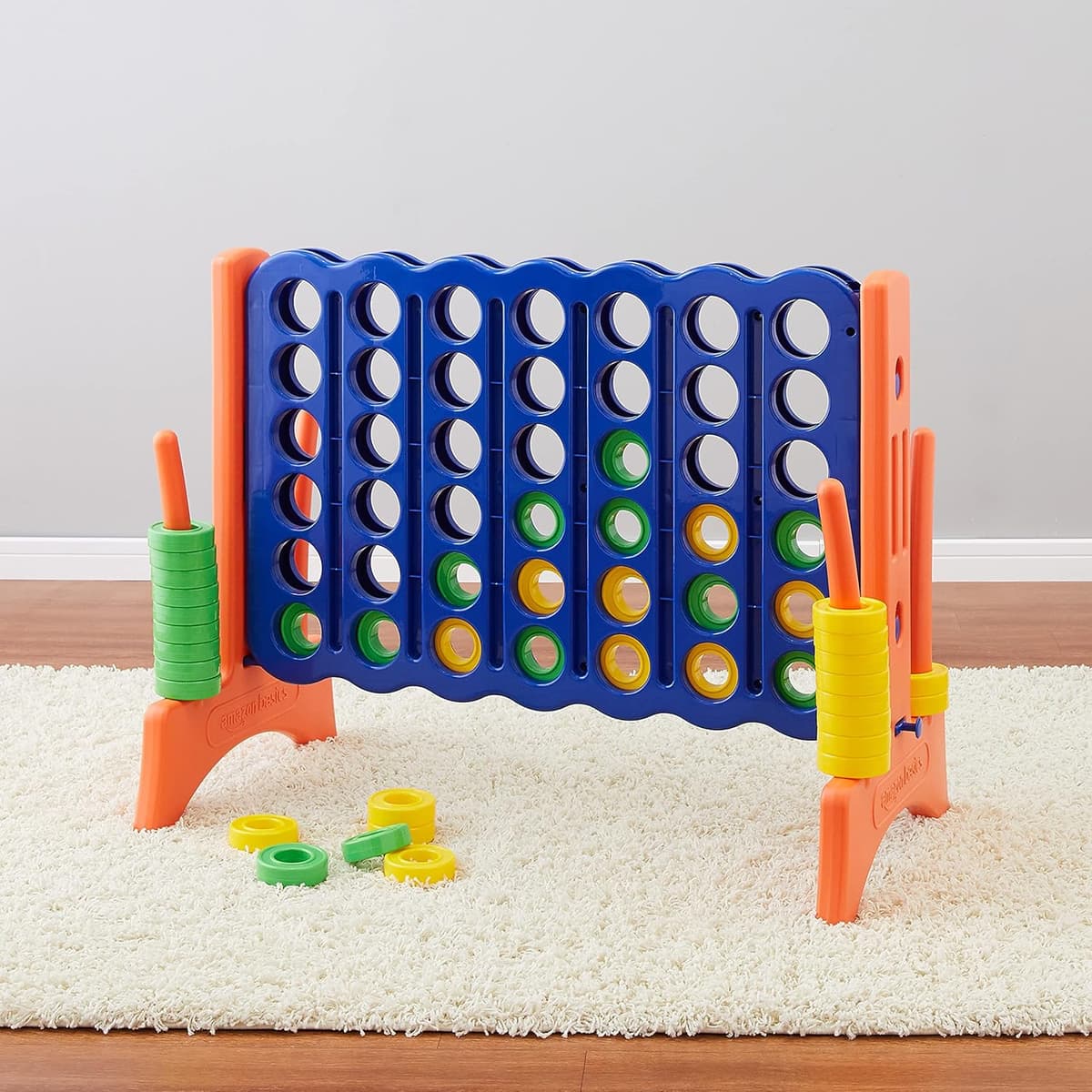 Amazon Basics 4-gewinnt-Spiel, Junior-Riesen-Edition – Bild 3