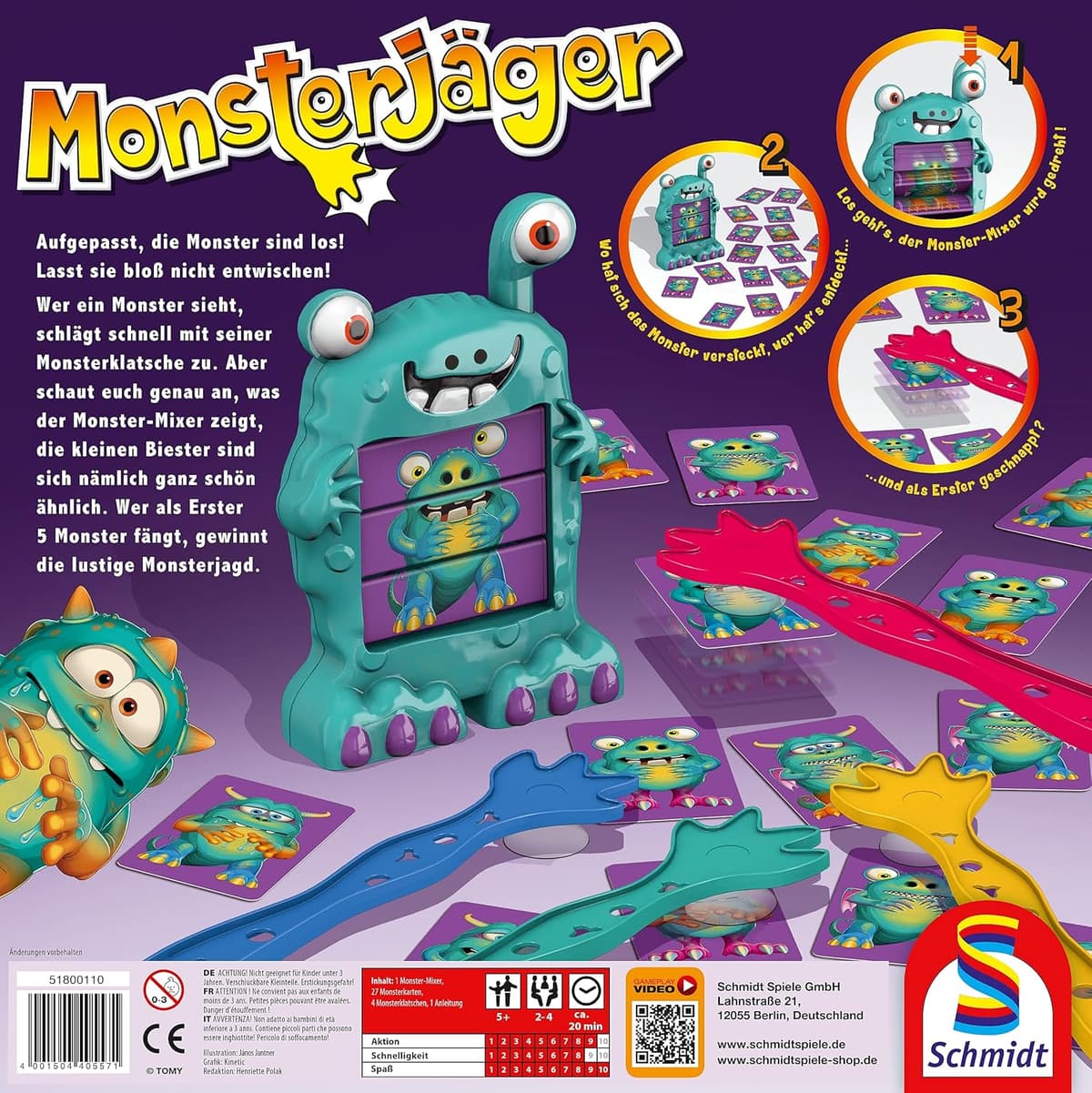 Schmidt Spiele - Monsterjäger – Bild 2