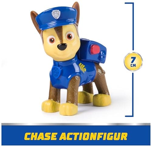 PAW PATROL Chase-Figur mit Polizei-Fahrzeug, stabiles Basis-Fahrzeug, authentisches Spielzeug zur Serie für Kinder ab 3 Jahren – Bild 2