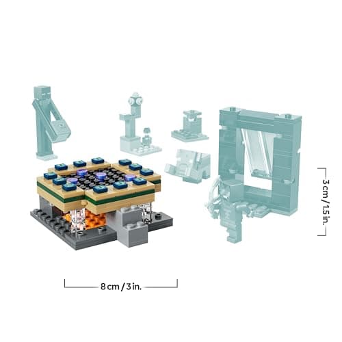 LEGO Minecraft Reise durch Nether und Endportal - Kinder Spielzeug mit Helden, Enderman und Baby Hoglin Figuren - Set mit Minecraft Figur – Bild 3