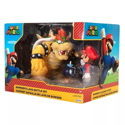 Super Mario Nintendo Bowser 18cm vs. Mario Figuren Set – Bild 5