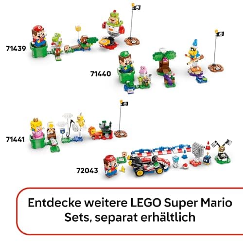 LEGO Super Mario Captain Toad-Camp- Interaktives Spielzeug mit 3 Figuren - Gumba, Zelt & einstürzender Brücke - Kinder Mitbringsel - Spielset - Gamer Geschenk für Jungen & Mädchen ab 6 Jahren – Bild 3