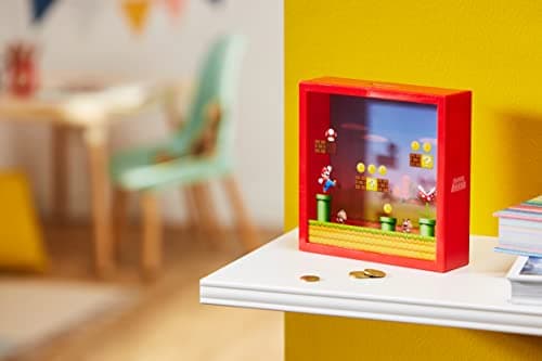 Super Mario Sparschwein - Offiziell lizenziertes Nintendo-Sparschwein, Geschenk für Mario Bros-Fans, 18 cm – Bild 2