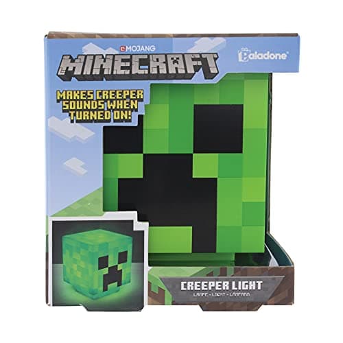 Paladone Minecraft Creeper Light Up Figure - Tischleuchte mit Zombie-Sounds – Bild 4