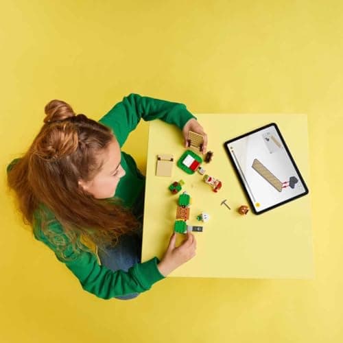 LEGO Super Mario Captain Toad-Camp- Interaktives Spielzeug mit 3 Figuren - Gumba, Zelt & einstürzender Brücke - Kinder Mitbringsel - Spielset - Gamer Geschenk für Jungen & Mädchen ab 6 Jahren – Bild 2