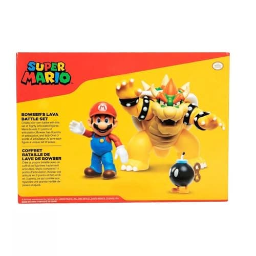 Super Mario Nintendo Bowser 18cm vs. Mario Figuren Set – Bild 6