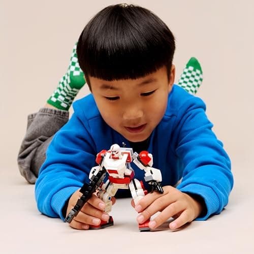 LEGO Star Wars Klon-Schocktruppen Mech - Bewegeliche Actionfigur mit Blastergewehr & Minifigur – Bild 2