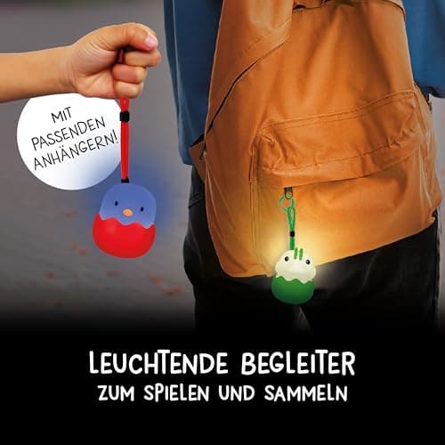 MegaLight Blind Box Mini Nachtlichter für Kinder | Mystery Box | zufällige Figurenauswahl | 1 aus 9 zum Sammeln | USB-C AKKU | wiederaufladbar | stufenlos dimmbar | mit Anhänger – Bild 4