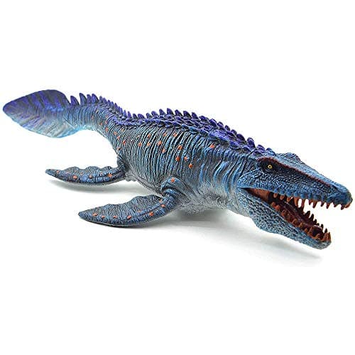 SIENON Jurassic Mosasaurus Dinosaurier-Spielzeug 34cm, realistische Dinosaurier-Spielzeugfiguren, Dino-Figur, große Tiefsee-Kreatur aus Kunststoff handbemaltes Ozean-Tiermodell-Spielset – Bild 5