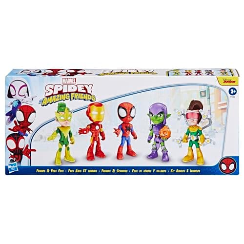 Marvel Spidey und Seine Super-Freunde, Freunde & Schurken Set, Action-Figurenset – Bild 3