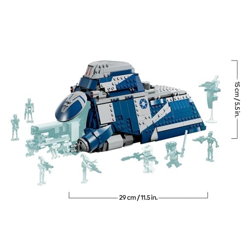 LEGO Star Wars: The Clone Wars MTT der Separatisten in der Schlacht von Felucia - Spielzeug mit Lichtschwert – Bild 3