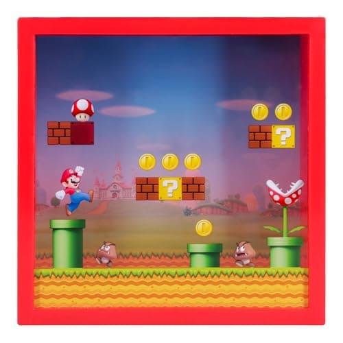 Super Mario Sparschwein - Offiziell lizenziertes Nintendo-Sparschwein, Geschenk für Mario Bros-Fans, 18 cm – Bild 7