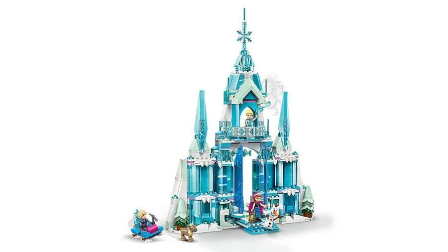 LEGO ǀ Disney Frozen Elsas Winterpalast, BAU- und Spielset für Kinder mit Modell-Palast und Minifiguren ELSA und Anna, Geschenk für Mädchen, Jungen und Filmfans ab 6 Jahren – Bild 6
