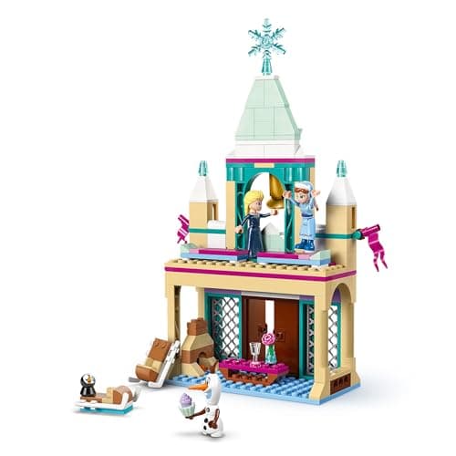 LEGO ǀ Disney Frozen Das Arendelle Schloss - Spielzeug mit Anna & ELSA Minifiguren sowie Olaf & Pinguin Figuren – Prinzessinnen Schloss Spielzeug – Bild 6