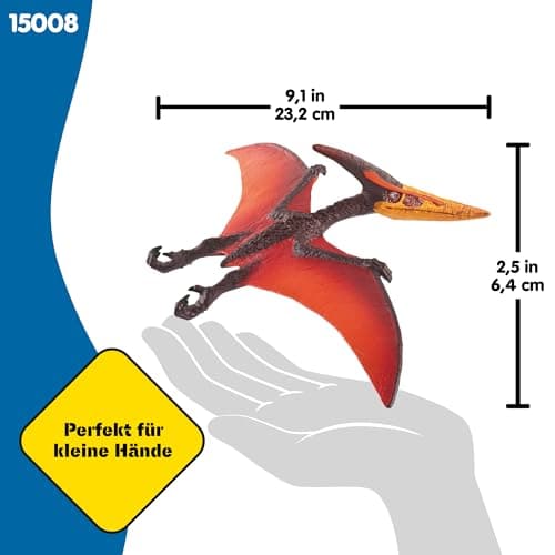 SCHLEICH Dinosaurs | Pteranodon 15008 | detailgetreuer Dino | Dinosaurier Spielzeug zum Sammeln | tolles Geschenk für Mädchen und Jungen | Dino Spielzeug ab 3 Jahre – Bild 3
