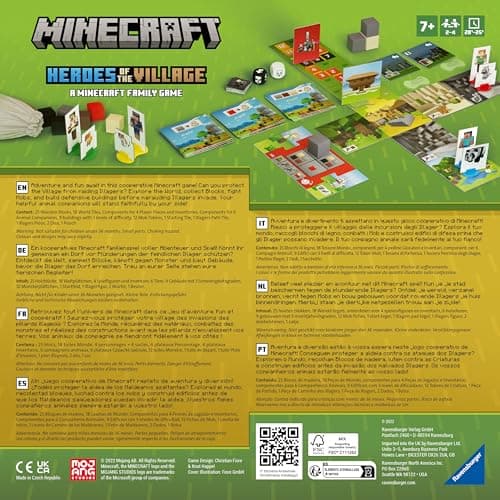 Ravensburger - Minecraft Heroes of The Village - Kooperatives Familienspiel für 2-4 Spieler ab 7 Jahren – Bild 6