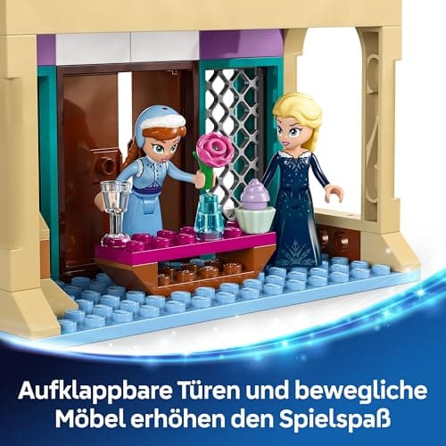 LEGO ǀ Disney Frozen Das Arendelle Schloss - Spielzeug mit Anna & ELSA Minifiguren sowie Olaf & Pinguin Figuren – Prinzessinnen Schloss Spielzeug – Bild 5