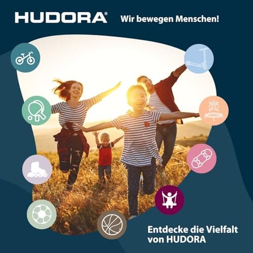 HUDORA Inline Skates Mia/Leon - Inliner für Kinder/Jugendliche in versch. Größen & Farben - Roller Skates bis zu 4 Größen verstellbar – Bild 6