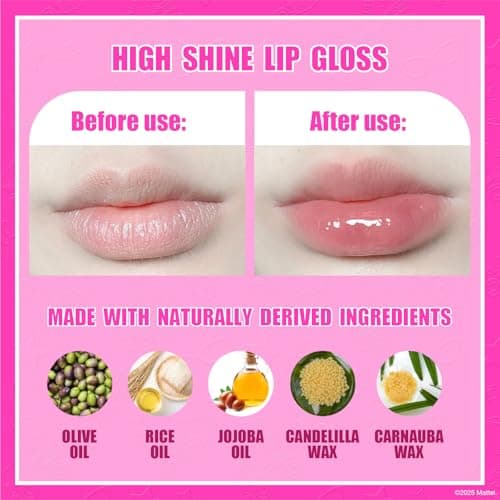 Barbie Make-up gefüllt Rucksack Set, einschließlich Lippenbalsam, Nagellack, Nagelfile, Haarbögen anderes Zubehör, Alter 3+ – Bild 5