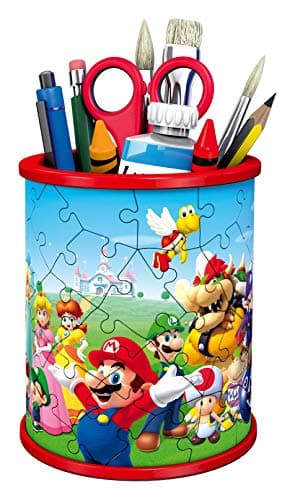 Ravensburger 3D Puzzle 11255 - Utensilo Super Mario - Stiftehalter für Super Mario Fans ab 6 Jahren – Bild 4