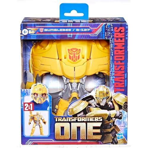 Transformers One 2-in-1 Bumblebee B-127 Maske und Action-Figur, verwandelbar in 15 Schritten – Bild 3