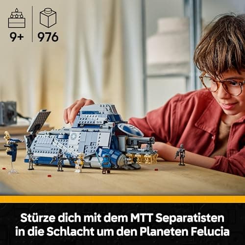 LEGO Star Wars: The Clone Wars MTT der Separatisten in der Schlacht von Felucia - Spielzeug mit Lichtschwert – Bild 4