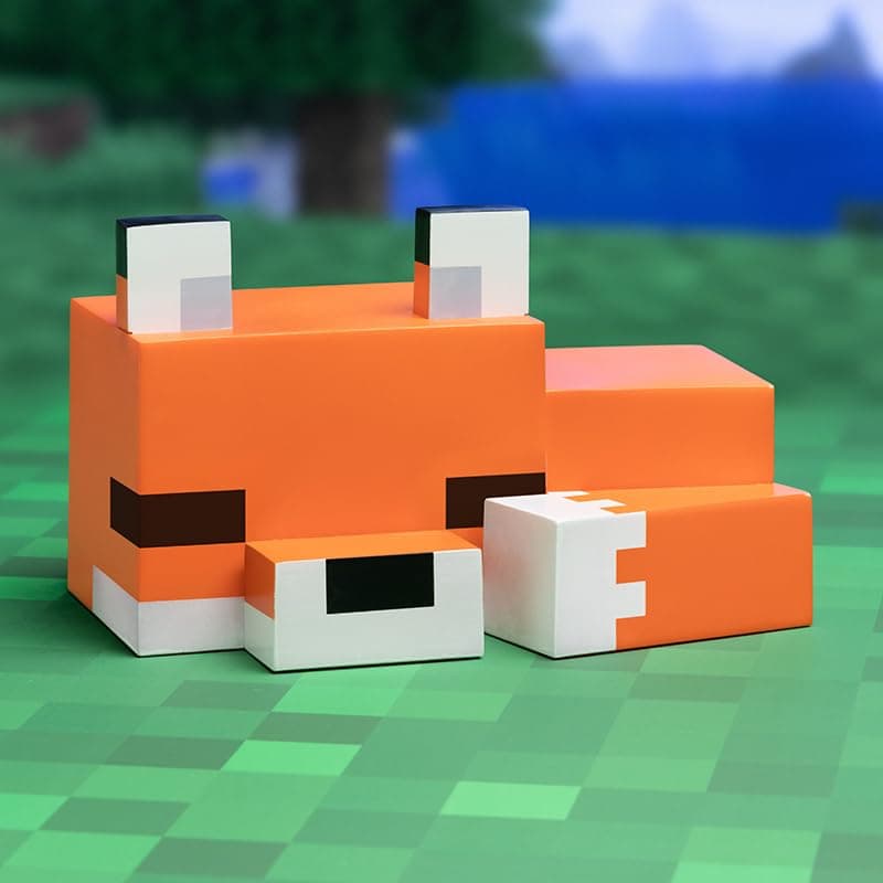 Minecraft Fuchs Nachtlicht - Offiziell lizenziert, Süße Lampe, Geschenk für Jungs & Mädchen, Gaming-Zimmerzubehör & Deko fürs Kinderzimmer – Bild 6