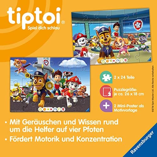 Ravensburger Puzzle Puzzle für kleine Entdecker: Paw Patrol 24 Teile – Bild 6