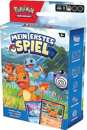 Pokémon-Sammelkartenspiel: Mein erstes Spiel – Glumanda und Schiggy (Mit 2 spielbereiten Mini-Decks & Zubehör) – Bild 5