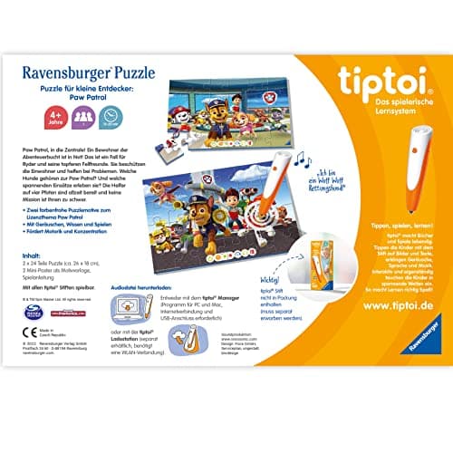 Ravensburger Puzzle Puzzle für kleine Entdecker: Paw Patrol 24 Teile – Bild 3