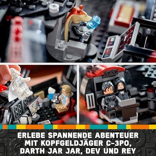 LEGO Star Wars 75389 Der Dunkle Falke – Spielzeug zum Ausstellen mit federbetriebenen Shootern, Kanonen und 6 Minifiguren, darunter C-3PO – Bild 6