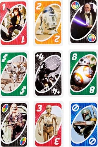 Mattel Games - UNO Star Wars Kartenspiel, Gesellschaftsspiele ab 7 Jahren – Bild 3