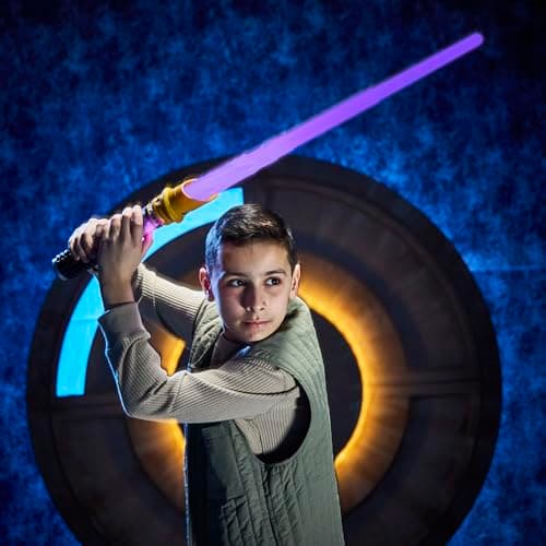 Star Wars Power-Kristall Lichtschwert, 7 Farben & 10 Kristalle, 50+ Farbwechsel-Kombinationen, Lichter & Geräusche, Spielzeug für Jungen und Mädchen ab 4 Jahren – Bild 5