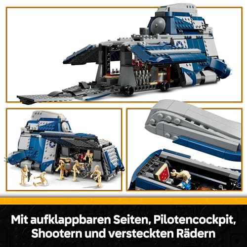 LEGO Star Wars: The Clone Wars MTT der Separatisten in der Schlacht von Felucia - Spielzeug mit Lichtschwert – Bild 6
