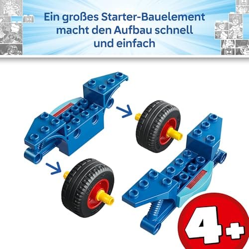 LEGO ǀ Marvel Spidey und Seine Super-Freunde Spidey auf Motorrad vs. Rhino - Superhelden Spielzeug mit Motorrad und 2 Minifiguren – Bild 4