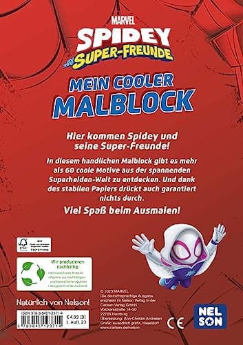 MARVEL Spidey und seine Super-Freunde: Mein cooler Malblock: Malblock – Bild 2