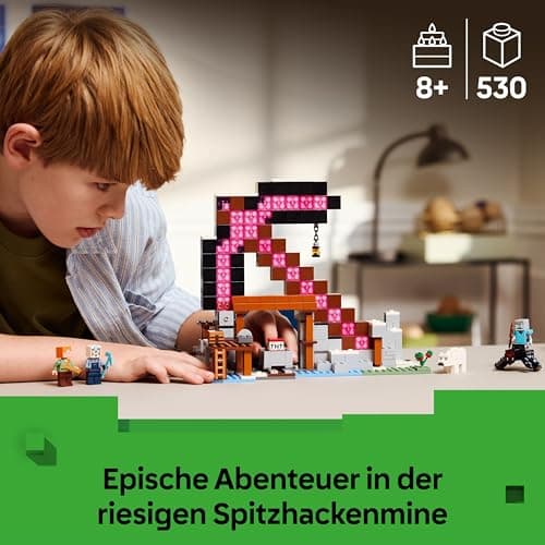 LEGO Minecraft Die Spitzhackenmine - Interaktives Spielzeug für Kinder – Bild 3