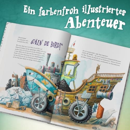 Hase Hollywood und das Geheimnis des Drachenlandes: Farbenfrohes, lustiges Abenteuer-Kinderbuch ab 4–9 Jahren | Vorlesebuch voller Fantasie mit Piraten, Drachen und Einhörnern – Bild 3